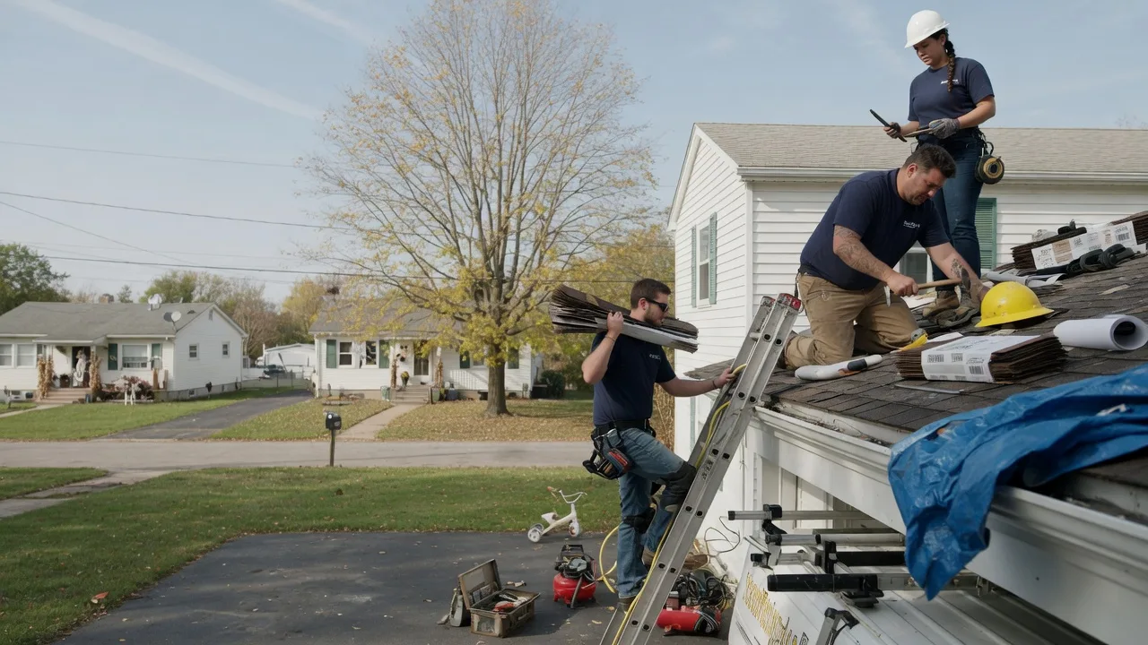 Local Roofing Contractors in Bridgeport, IL near me